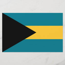 Vlag van de Bahama's Briefpapier