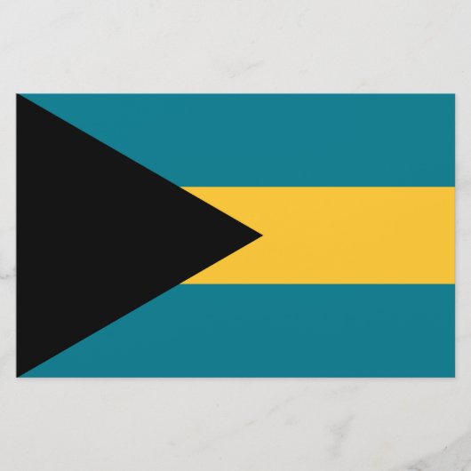 Vlag van de Bahama's Briefpapier (Voorkant)