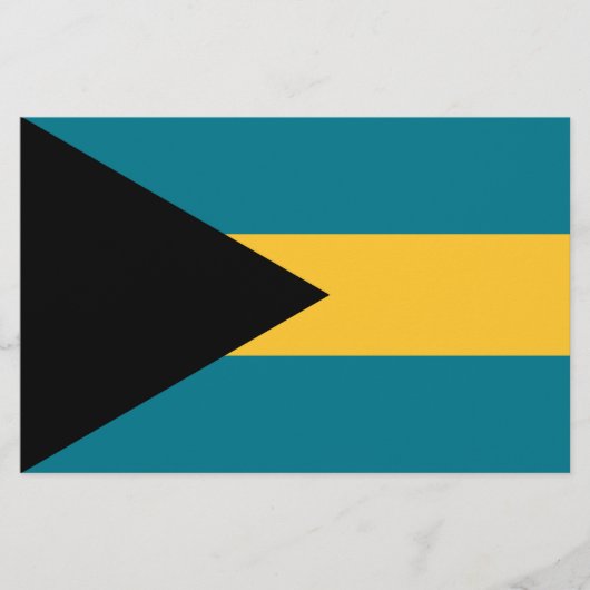 Vlag van de Bahama's Briefpapier (Voorkant)