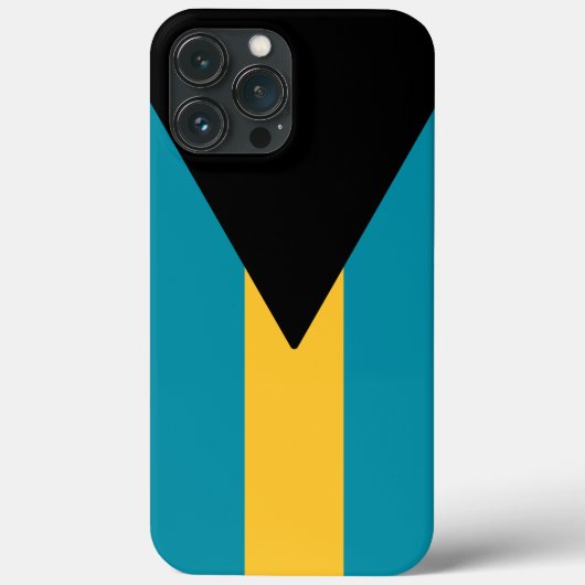 Vlag van de Bahama's Case-Mate iPhone Case (Achterkant)