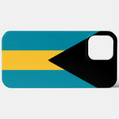 Vlag van de Bahama's Case-Mate iPhone Case (Achterkant (horizontaal))