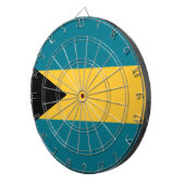 Vlag van de Bahama's Dartbord (Voorkant Rechts)