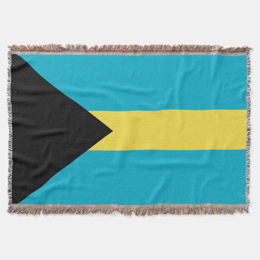Vlag van de Bahama's Deken (Voorkant)