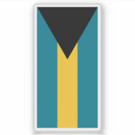 Vlag van de Bahama's (Gemenebest van de Bahama's) Sticker
