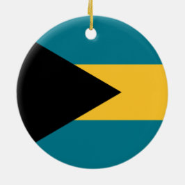 Vlag van de Bahama's Keramisch Ornament