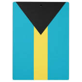 Vlag van de Bahamas Klembord (Achterkant)