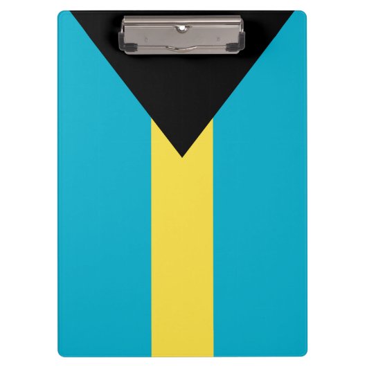 Vlag van de Bahamas Klembord (Voorkant)