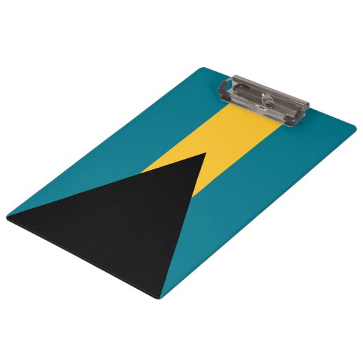 Vlag van de Bahama's Klembord (Gekanteld)