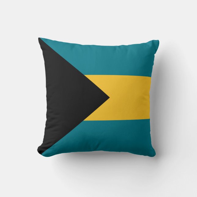 Vlag van de Bahama's Kussen (Voorkant)