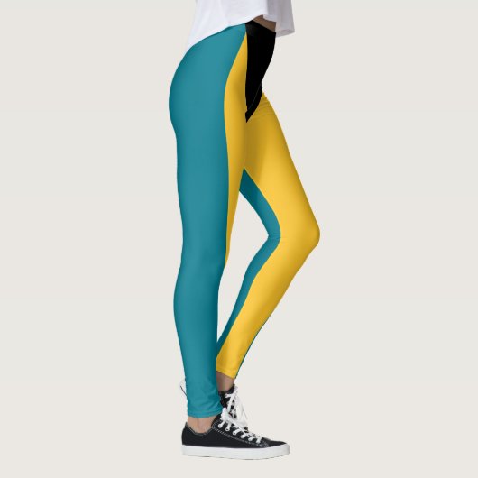 Vlag van de Bahama's Leggings (Rechts)