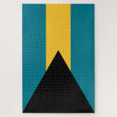Vlag van de Bahama's Legpuzzel (Verticaal)