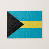 Vlag van de Bahama's Legpuzzel (Horizontaal)