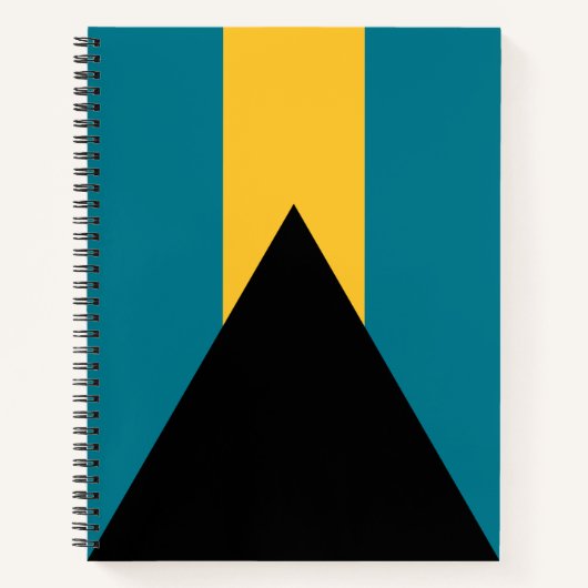 Vlag van de Bahama's Notitieboek (Voorkant)