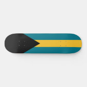 Vlag van de Bahama's Persoonlijk Skateboard (Horizontaal)