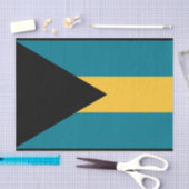Vlag van de Bahama's Tissuepapier (Craft)