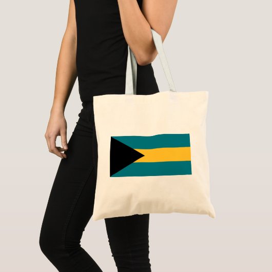 Vlag van de Bahama's Tote Bag (Voorkant (product))