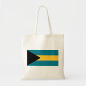 Vlag van de Bahama's Tote Bag (Voorkant)