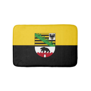 Vlag van de Bathroom Mat van Saksen-Anhalt