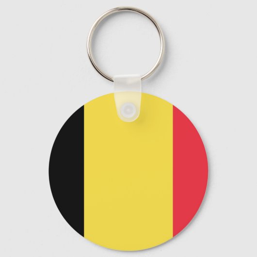 Vlag van de Belgische Sleutelhanger (Voorkant)