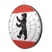 Vlag van de Berlijnse Dart Board Dartbord (Voorkant Rechts)