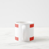 Vlag van de Berlijnse Espresso Cup Espresso Kop (Achterkant)