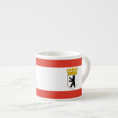 Vlag van de Berlijnse Espresso Cup Espresso Kop (Voorkant rechts)