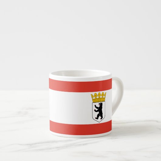 Vlag van de Berlijnse Espresso Cup Espresso Kop (Voorkant rechts)