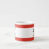 Vlag van de Berlijnse Espresso Cup Espresso Kop (Voorkant)