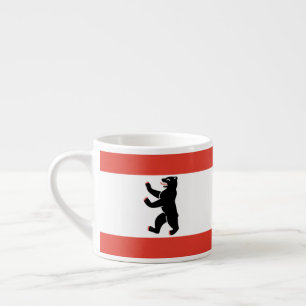 Vlag van de Berlijnse Espresso Cup Kop