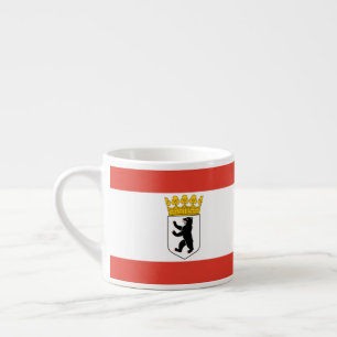 Vlag van de Berlijnse Espresso Cup Kop