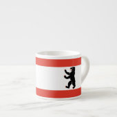 Vlag van de Berlijnse Espresso Cup Kop (Voorkant rechts)