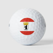 Vlag van de Berlijnse Golf Balls Golfballen (Voorkant)