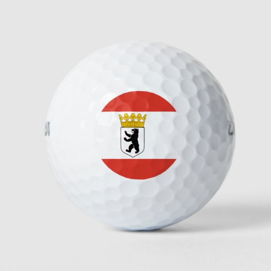 Vlag van de Berlijnse Golf Balls Golfballen (Voorkant)