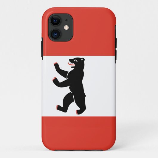 Vlag van de Berlijnse Hoesje-Mate iPhone Case (Achterkant)