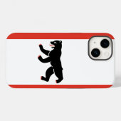 Vlag van de Berlijnse Hoesje-Mate iPhone Case (Achterkant (horizontaal))