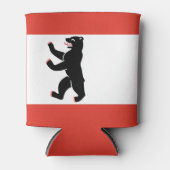 Vlag van de Berlijnse Koelbox Blikjeskoeler (Voorkant)
