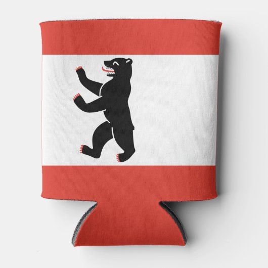 Vlag van de Berlijnse Koelbox Blikjeskoeler (Voorkant)