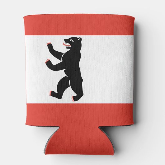 Vlag van de Berlijnse Koelbox Blikjeskoeler (Achterkant)