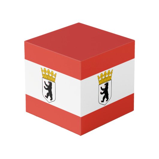Vlag van de Berlijnse kubus (Achter hoekig)
