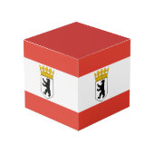 Vlag van de Berlijnse kubus (Voorkant hoekig)