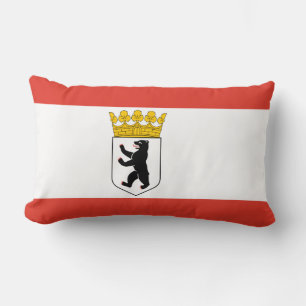 Vlag van de Berlijnse Lumbar Pillow Kussen