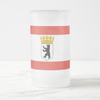 Vlag van de Berlijnse Mok van voorgeblazen glas
