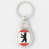 Vlag van de Berlijnse Sleutelhanger (Voorkant)