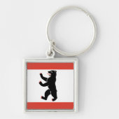 Vlag van de Berlijnse Sleutelhanger (Voorkant)