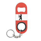Vlag van de Berlijnse Sleutelhanger Bottle Opener Mini Flessenopener (Voorkant)