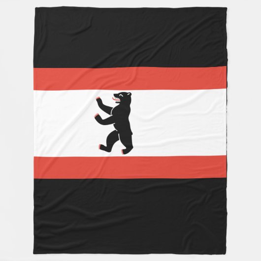 Vlag van de Berlijnse Vloot Fleece Deken (Voorkant)