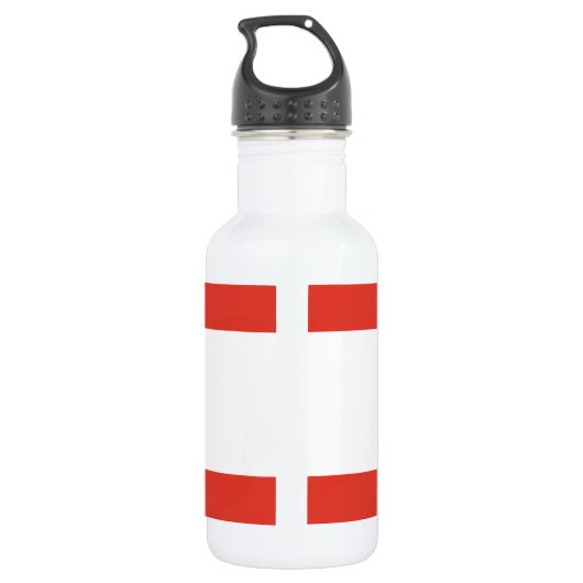 Vlag van de Berlijnse waterfles Waterfles (Achterkant)