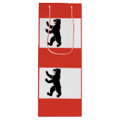 Vlag van de Berlijnse wijnzak Wijn Cadeautas (Voorkant)