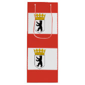 Vlag van de Berlijnse wijnzak Wijn Cadeautas (Voorkant)