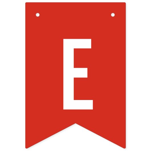 Vlag van de Birthday Party van Chili Vlaggetjes (Tweede vlag)